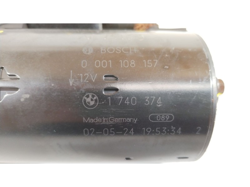 Recambio de motor arranque para bmw 3 coupé (e46) 330 ci referencia OEM IAM 1740374 12411740374 0001108157