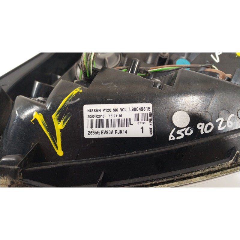 Recambio de piloto trasero izquierdo para nissan juke (f15) 1.6 dig-t nismo rs referencia OEM IAM 26555BV80A  