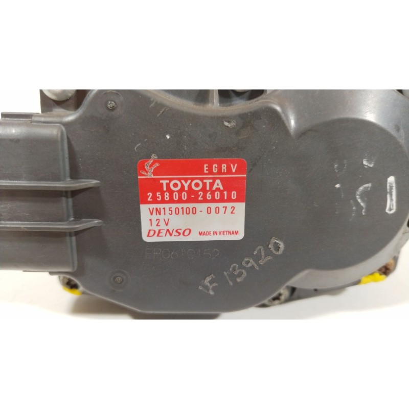 Recambio de valvula egr para toyota rav 4 iii (_a3_) 2.2 d (ala35_) referencia OEM IAM 2580026010  VN1501000072