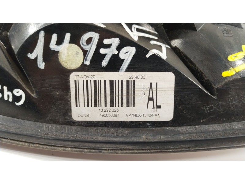 Recambio de piloto trasero derecho para opel astra h (a04) 1.7 cdti (l48) referencia OEM IAM 13222325  