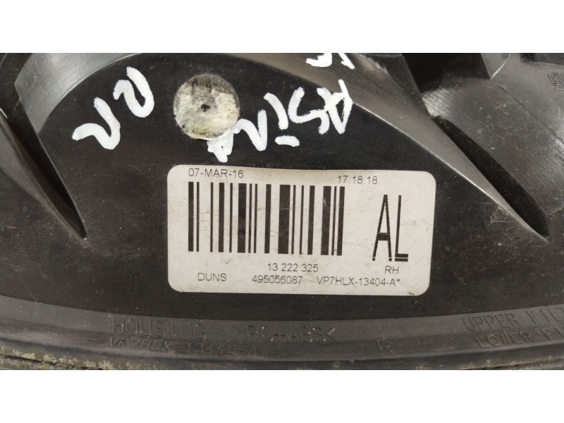 Recambio de piloto trasero derecho para opel astra h (a04) 1.7 cdti (l48) referencia OEM IAM 13222325  