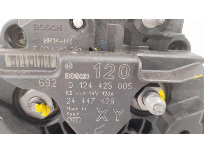 Recambio de alternador para opel astra h gtc (a04) 1.6 (l08) referencia OEM IAM 24447429 95519865 0124425005