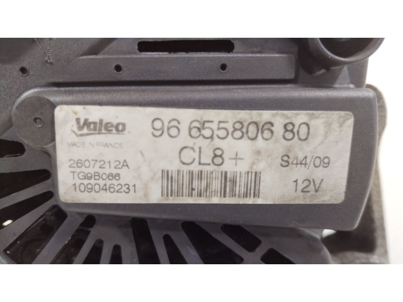 Recambio de alternador para peugeot 207/207+ (wa_, wc_) 1.4 hdi referencia OEM IAM 9665580680 5705AS 2607212A