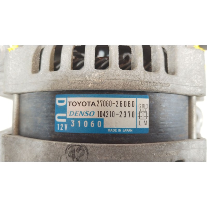 Recambio de alternador para toyota rav 4 iii (_a3_) 2.2 d (ala35_) referencia OEM IAM 2706026060  1042102370