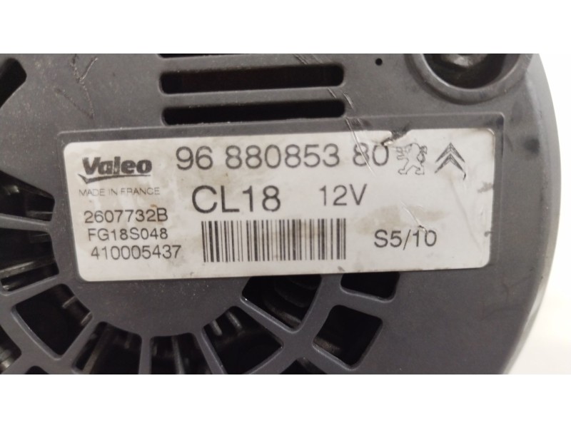 Recambio de alternador para peugeot 407 sw premium referencia OEM IAM 9688085380 5705AX FG18S048