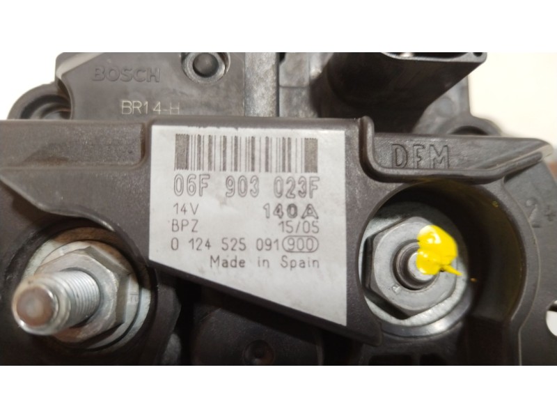 Recambio de alternador para volkswagen golf v (1k1) 1.9 tdi referencia OEM IAM 06F903023F  0142525091