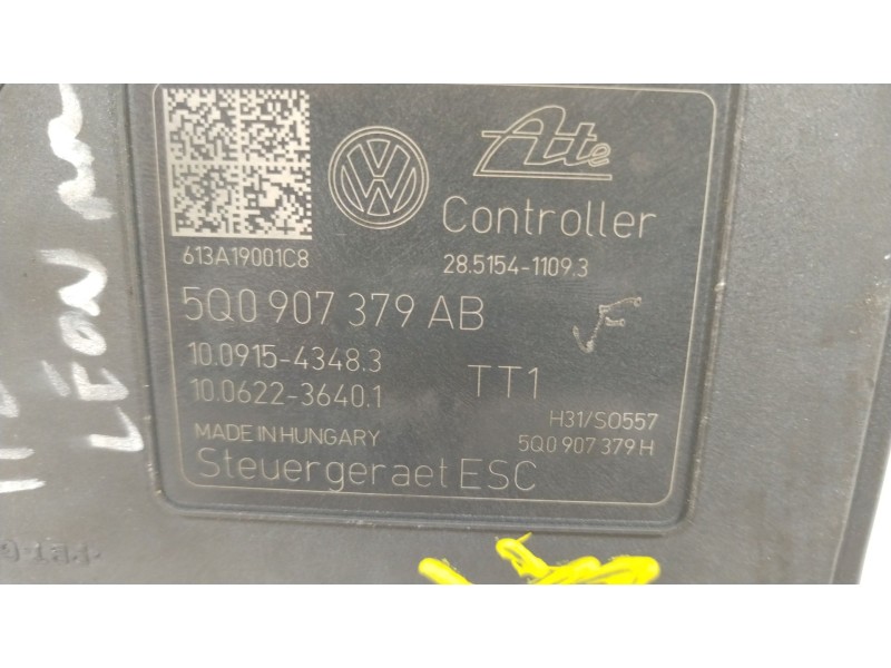 Recambio de abs para seat leon (5f1) cupra 280 referencia OEM IAM 5Q0614517AA  5Q0907379AB