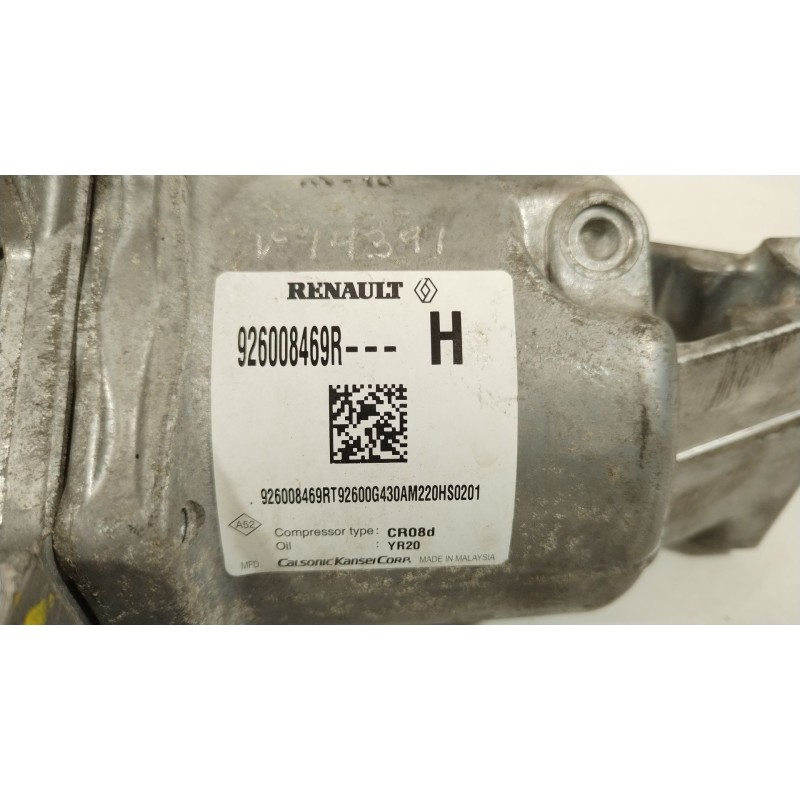 Recambio de compresor aire acondicionado para dacia sandero iii 1.0 tce 90 referencia OEM IAM 926008469R  CR08D