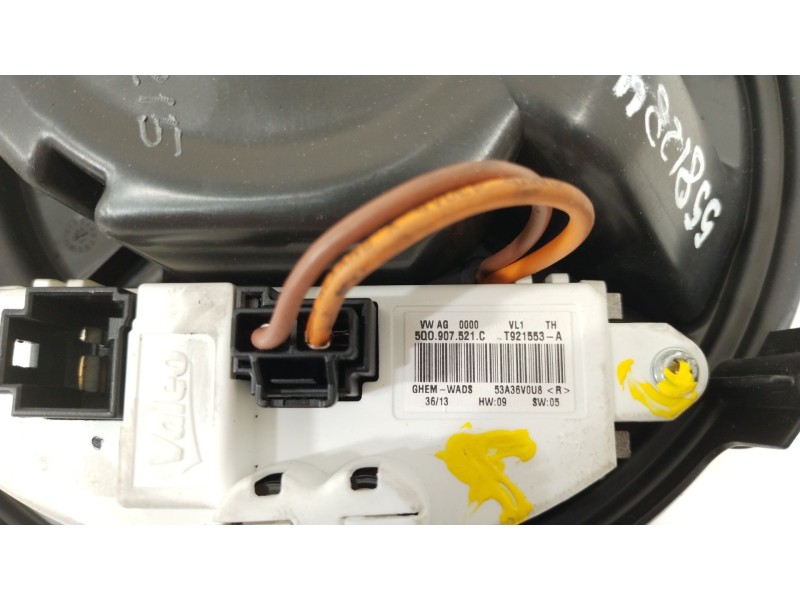 Recambio de ventilador calefaccion para seat leon (5f1) cupra 280 referencia OEM IAM 5Q0907521C 5Q1819021B T1018594R