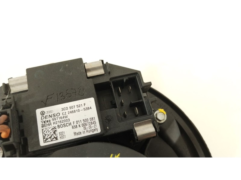 Recambio de ventilador calefaccion para seat leon (1p1) 2.0 cupra r referencia OEM IAM 3C0907521F  1K1820015G