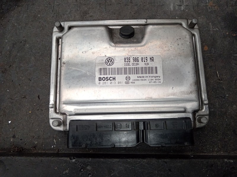 Recambio de centralita motor uce para skoda roomster (5j7) 1.9 tdi referencia OEM IAM 038906019NR  0281013081