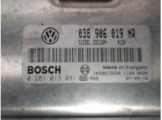 Recambio de centralita motor uce para skoda roomster (5j7) 1.9 tdi referencia OEM IAM 038906019NR  0281013081 2