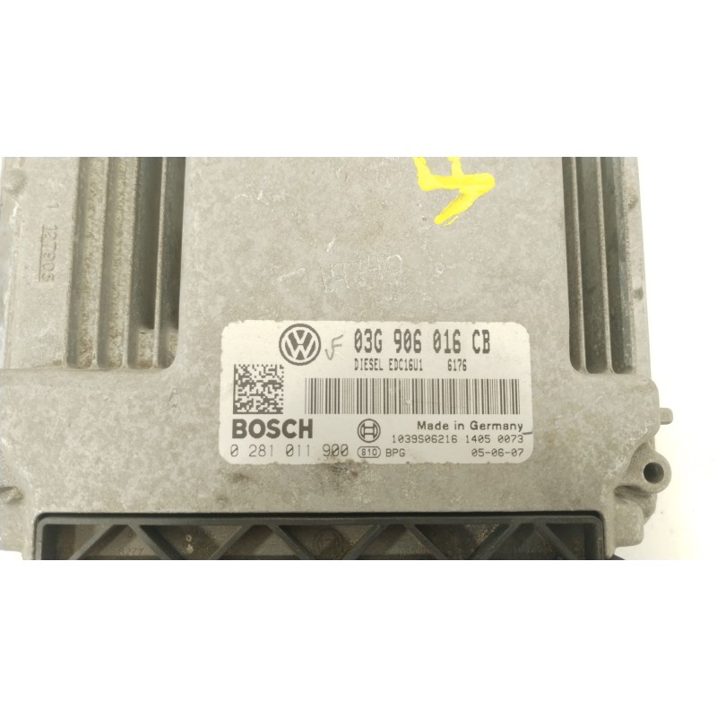 Recambio de centralita motor uce para volkswagen golf v (1k1) 1.9 tdi referencia OEM IAM 03G906016CB  0281011900