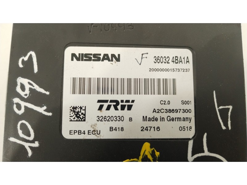 Recambio de modulo electronico para nissan qashqai (j11) 360 referencia OEM IAM 360324BA1A  A2C38697300