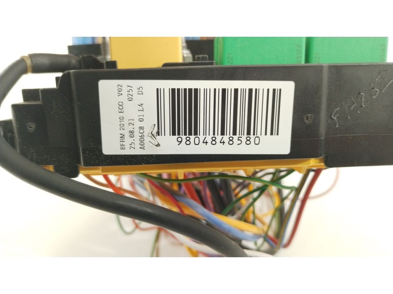 Recambio de caja reles / fusibles para citroën berlingo (er_, ec_) 1.5 bluehdi 100 referencia OEM IAM 9804848580  
