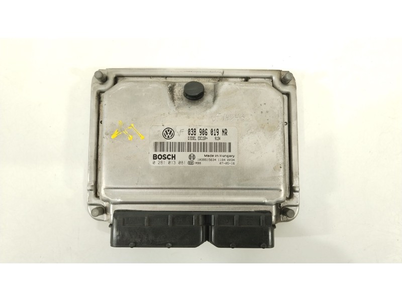 Recambio de centralita motor uce para skoda roomster (5j7) 1.9 tdi referencia OEM IAM 038906019NR  0281013081