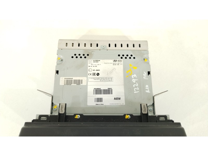 Recambio de sistema audio / radio cd para kia rio (yb) attract referencia OEM IAM 96150H8650WK  ACB10H8EE