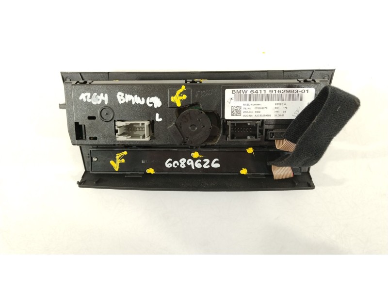 Recambio de mando climatizador para bmw serie 3 berlina (e90) 320d referencia OEM IAM 64119162983  A2C53289383
