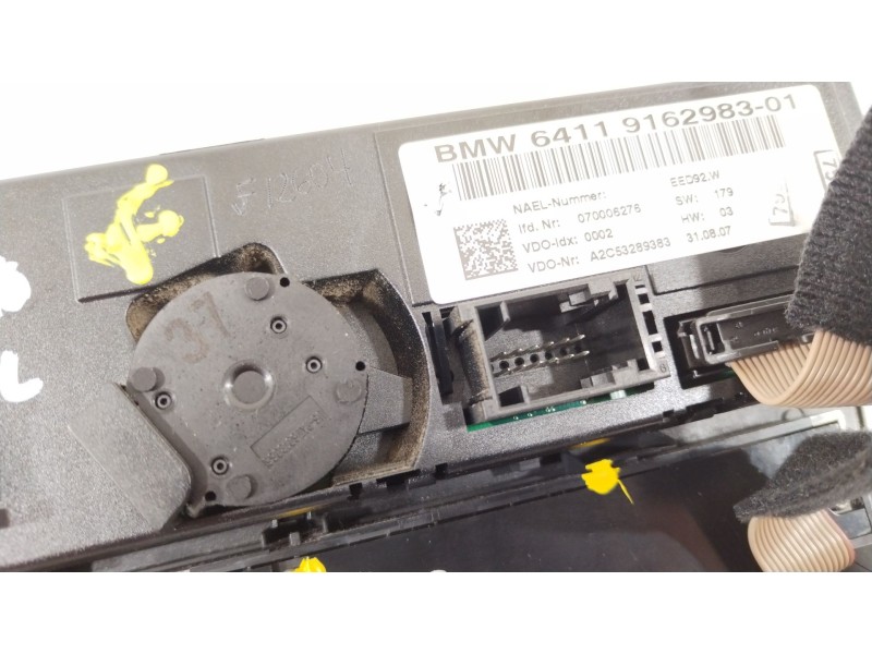 Recambio de mando climatizador para bmw serie 3 berlina (e90) 320d referencia OEM IAM 64119162983  A2C53289383