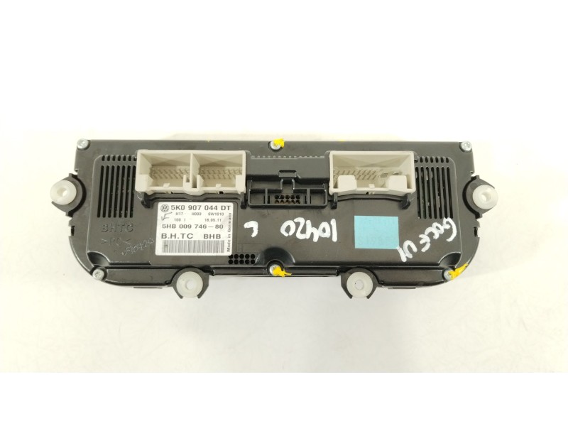 Recambio de mando climatizador para volkswagen golf vi (5k1) advance referencia OEM IAM 5K0907044DT  5HB00974680