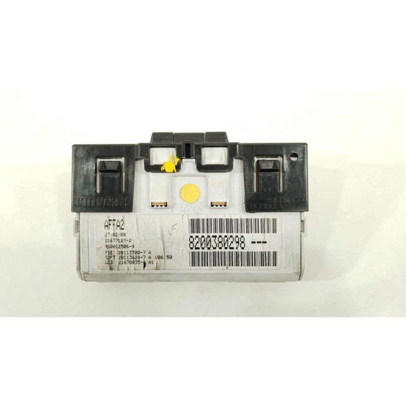Recambio de pantalla multifuncion para renault clio ii fase ii (b/cb0) campus referencia OEM IAM 8200380298  216771272