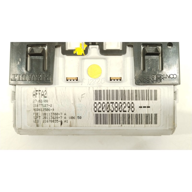 Recambio de pantalla multifuncion para renault clio ii fase ii (b/cb0) campus referencia OEM IAM 8200380298  216771272