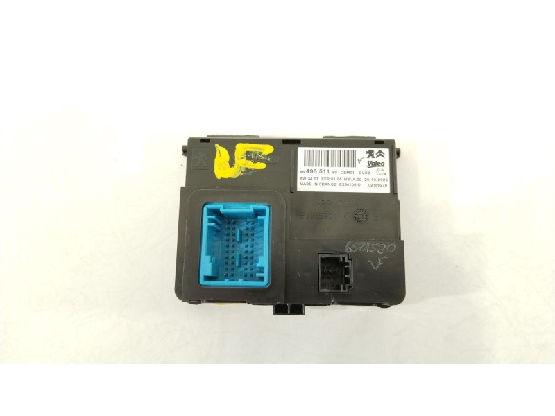 Recambio de modulo electronico para peugeot traveller autobús (v_) 2.0 bluehdi 145 referencia OEM IAM 9849651180  