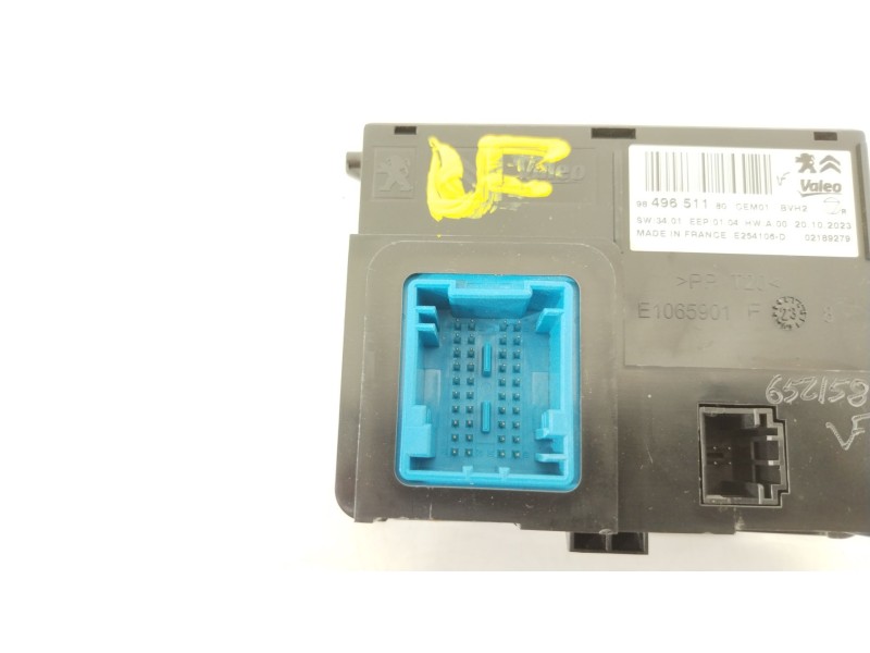 Recambio de modulo electronico para peugeot traveller autobús (v_) 2.0 bluehdi 145 referencia OEM IAM 9849651180  