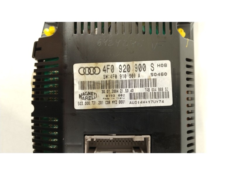Recambio de cuadro instrumentos para audi a6 c6 (4f2) 3.0 tdi quattro referencia OEM IAM 4F0920900S  