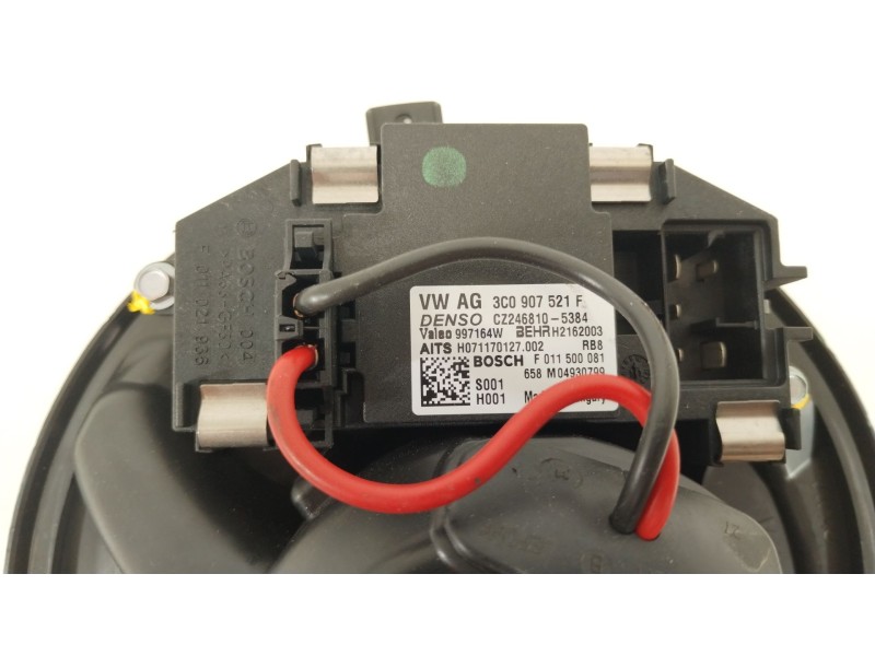 Recambio de ventilador calefaccion para volkswagen golf vi (5k1) gti referencia OEM IAM 1K1820015J 3C0907521F F998886K
