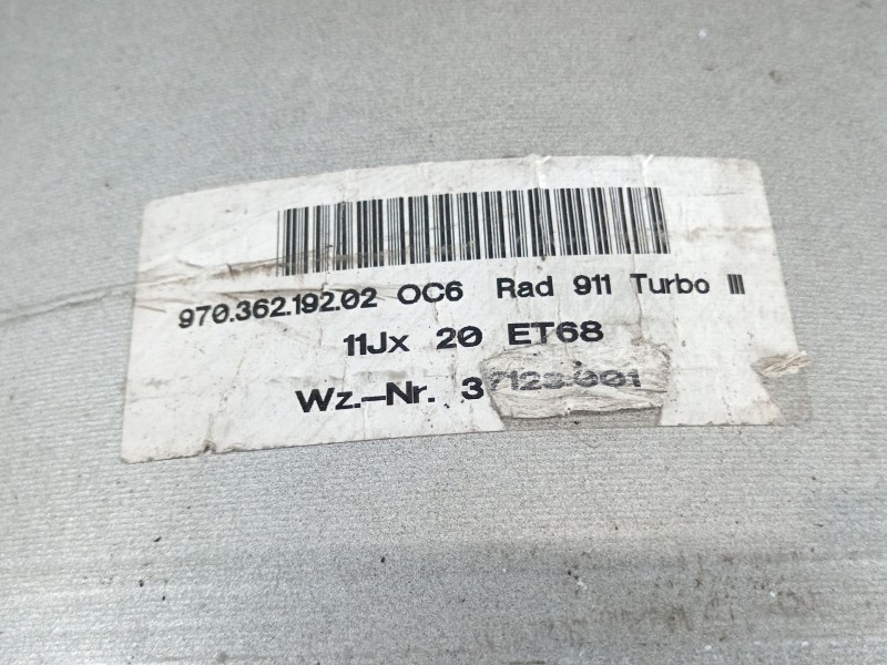 Recambio de llanta para porsche panamera diesel referencia OEM IAM 97036219202  