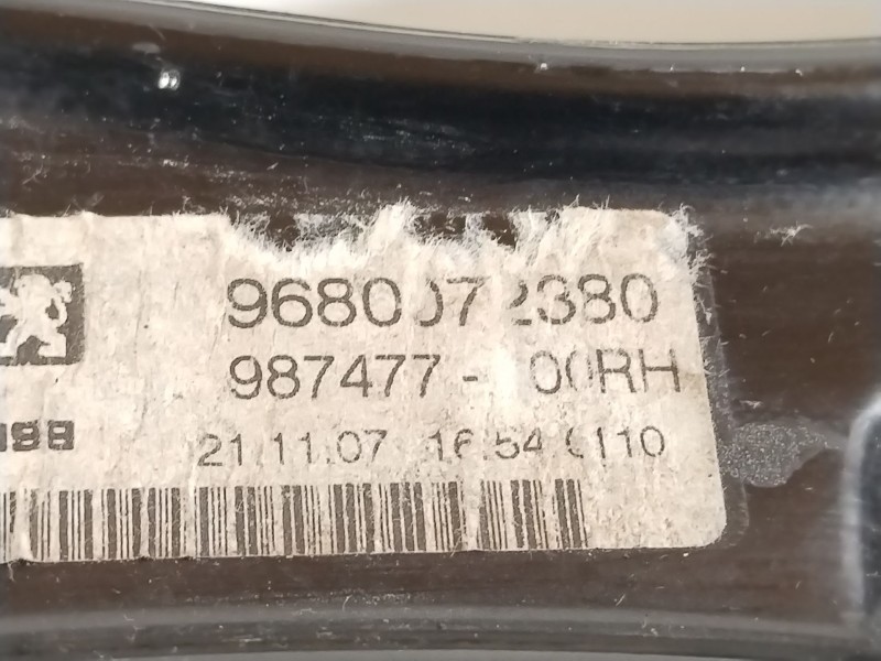 Recambio de elevalunas trasero derecho para peugeot 207 cc sport referencia OEM IAM 9224C2 400975C 9680072380