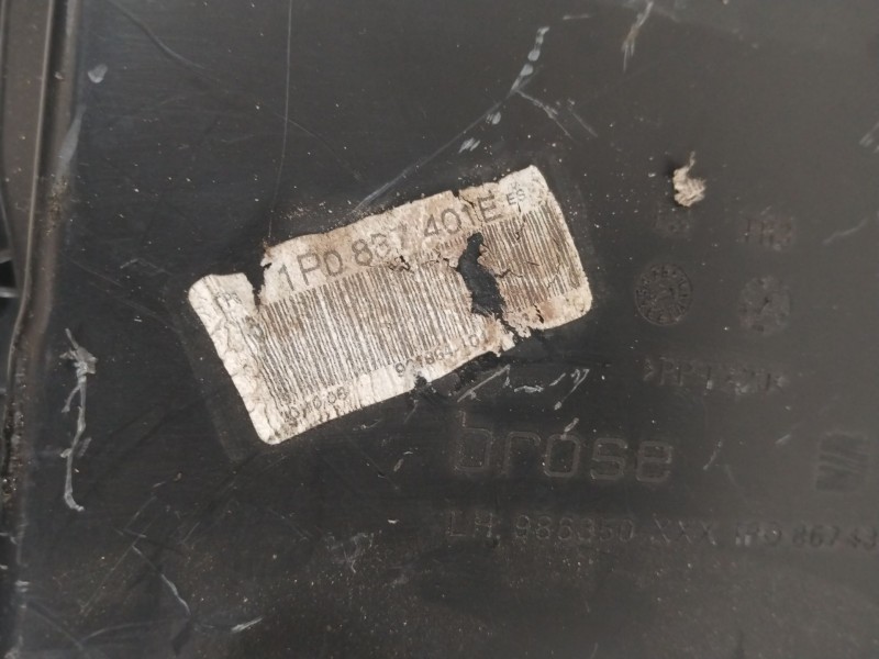 Recambio de elevalunas delantero izquierdo para seat leon (1p1) reference referencia OEM IAM 1P0837401E 1K0959793M 1P0837401E