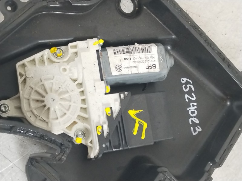 Recambio de elevalunas trasero izquierdo para seat leon (1p1) reference referencia OEM IAM 1P0839401B 1P0867443A 1K0959703N