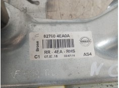 Recambio de elevalunas trasero derecho para nissan qashqai (j11) 360 referencia OEM IAM 827004EA0A   2