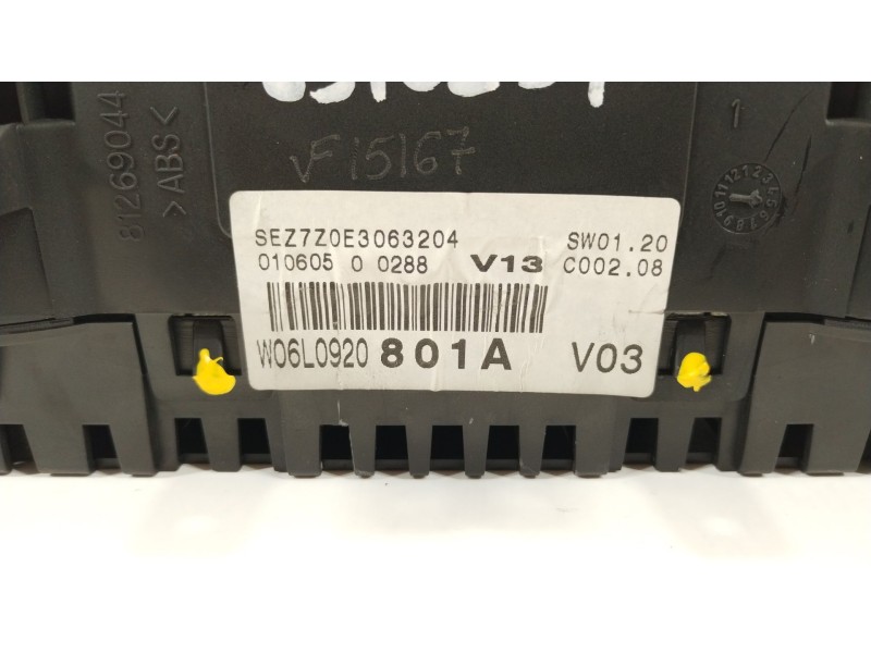Recambio de cuadro instrumentos para seat ibiza iii (6l1) 1.9 tdi referencia OEM IAM 6L0920801A  