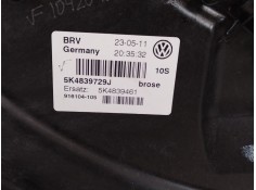 Recambio de elevalunas trasero izquierdo para volkswagen golf vi (5k1) advance referencia OEM IAM 5K4839461 5K0959703D 5K4839729 2