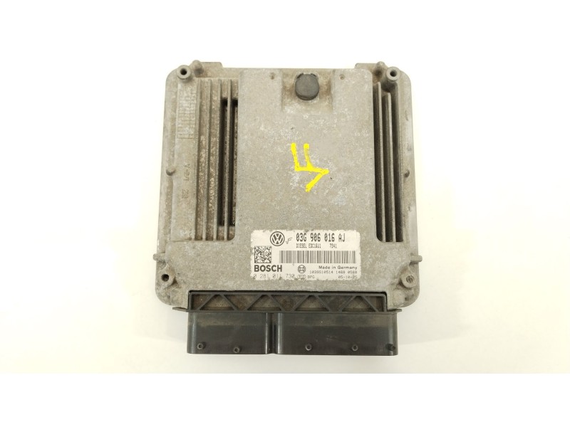 Recambio de centralita motor uce para seat leon (1p1) 2.0 tdi 16v referencia OEM IAM 03G906016AJ  0281011730