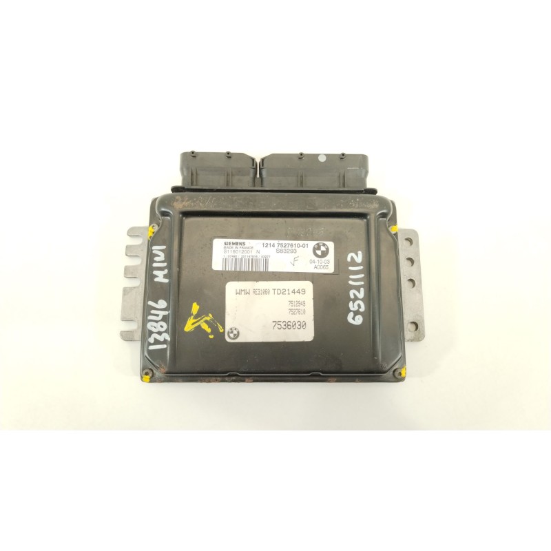 Recambio de centralita motor uce para mini mini (r50, r53) cooper s referencia OEM IAM 1214752761001 12147527610 S118012001N