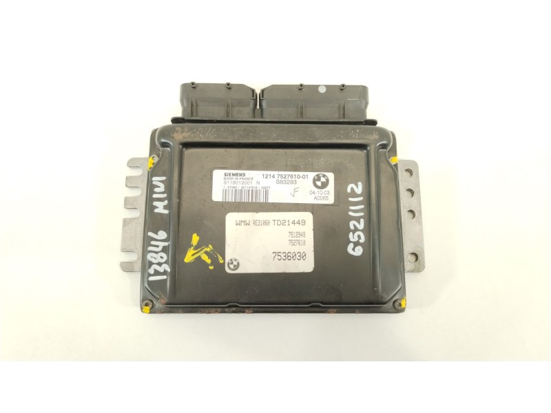 Recambio de centralita motor uce para mini mini (r50, r53) cooper s referencia OEM IAM 1214752761001 12147527610 S118012001N