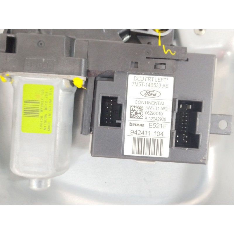 Recambio de elevalunas delantero izquierdo para ford kuga i 2.0 tdci referencia OEM IAM 7M51R203A29DC 7M5T14B533AE 8M51R219A65AA