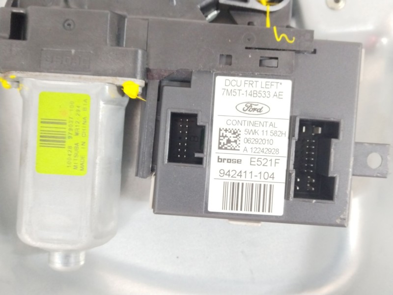 Recambio de elevalunas delantero izquierdo para ford kuga i 2.0 tdci referencia OEM IAM 7M51R203A29DC 7M5T14B533AE 8M51R219A65AA