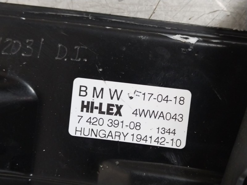 Recambio de elevalunas delantero izquierdo para bmw x2 (f39) sdrive18d referencia OEM IAM 742039108 51337462603 7413049