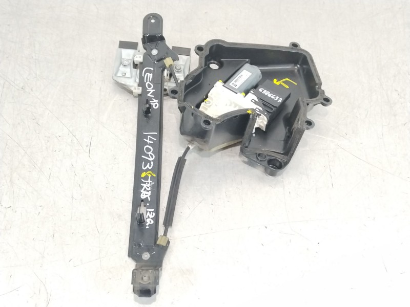 Recambio de elevalunas trasero izquierdo para seat leon (1p1) 2.0 tdi referencia OEM IAM 1P0839461A 1K0959703N 1P0867443A