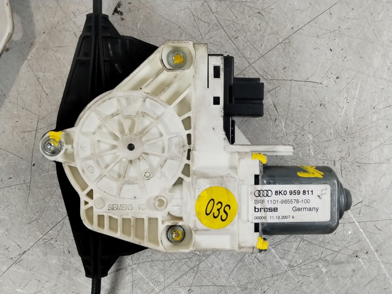 Recambio de elevalunas trasero izquierdo para audi a4 b8 (8k2) 3.2 fsi quattro referencia OEM IAM 8K0839461  8K0959811