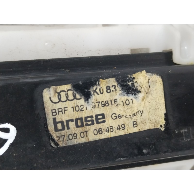 Recambio de elevalunas trasero izquierdo para audi a4 b8 (8k2) 3.2 fsi quattro referencia OEM IAM 8K0839461  8K0959811