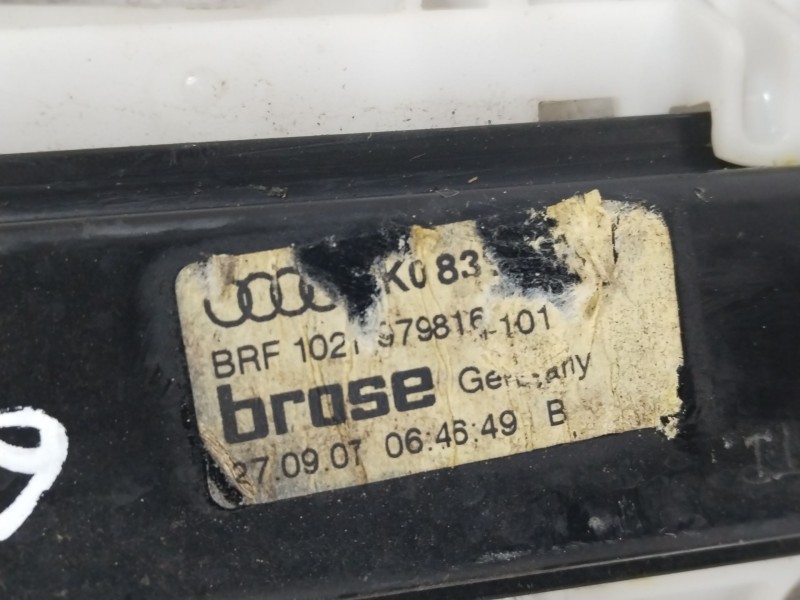 Recambio de elevalunas trasero izquierdo para audi a4 b8 (8k2) 3.2 fsi quattro referencia OEM IAM 8K0839461  8K0959811