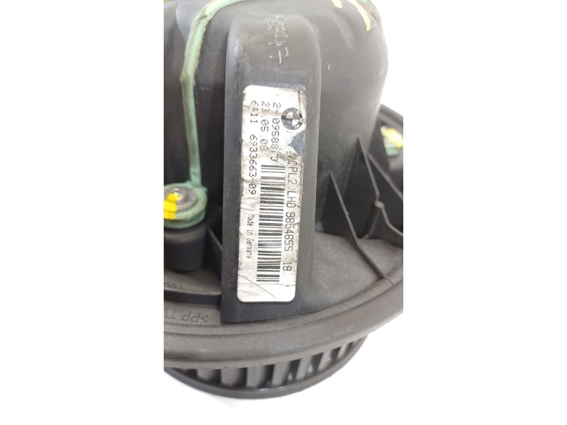 Recambio de ventilador calefaccion para bmw serie 3 cabrio (e93) 325d referencia OEM IAM 64116933663  985465S