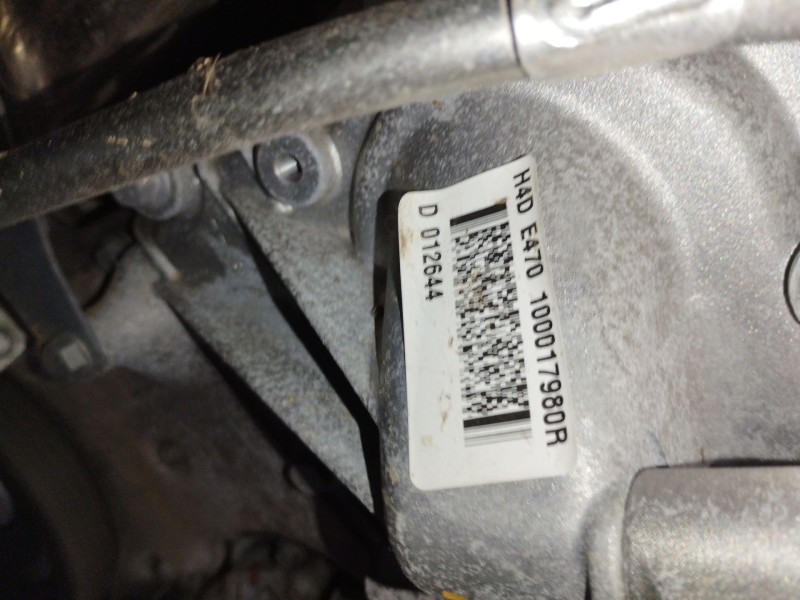 Recambio de motor completo para dacia sandero iii 1.0 tce 90 referencia OEM IAM H4D E470  
