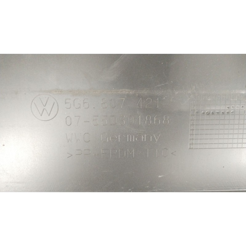 Recambio de paragolpes trasero para volkswagen golf vii (5g1, bq1, be1, be2) 1.6 tdi referencia OEM IAM 5G6807421  